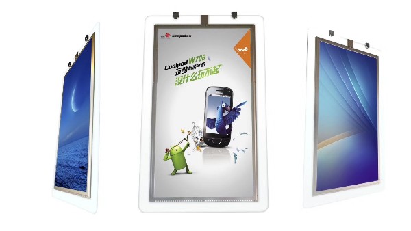 淺談吊掛雙面廣告機的功能優勢有哪些？