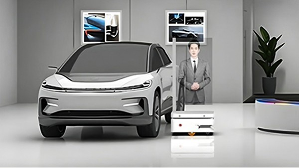 OLED透明屏AI數字人驚艷亮相，開啟人機交互新時代