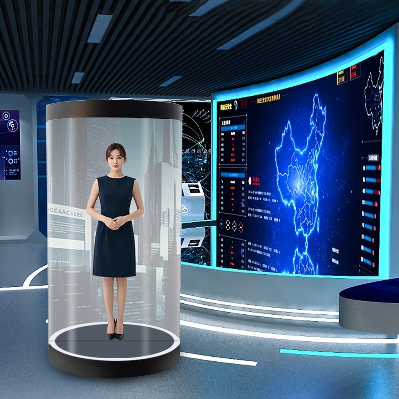 75寸3D虛擬人全息艙