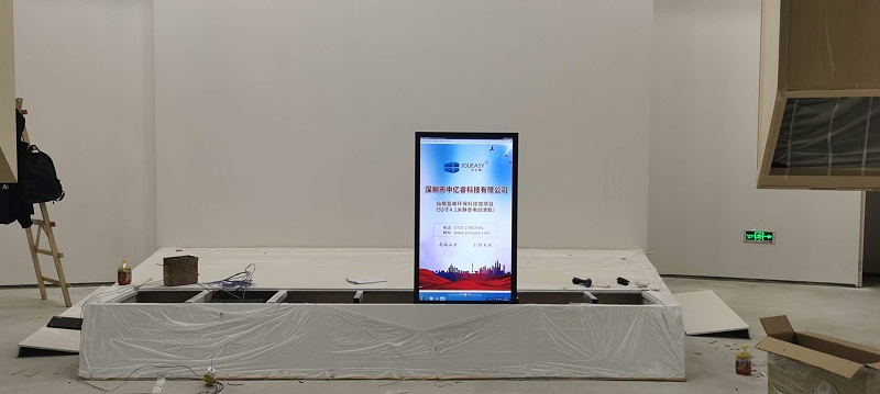 中億睿滑軌屏廠家精心打造精彩綻放湖北仙桃盈峰環(huán)保科技館